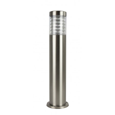 Borne jardin inox argent 75cm E27 IP44 Joy SU-MA (1/4)