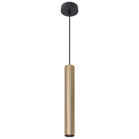 Suspension Lungomare Polux doré/noir GU10 Ø10 cm 10W (1/3)