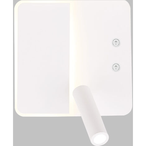 Applique murale Candellux Alma 2x LED 9W blanc 4000K (1/3)