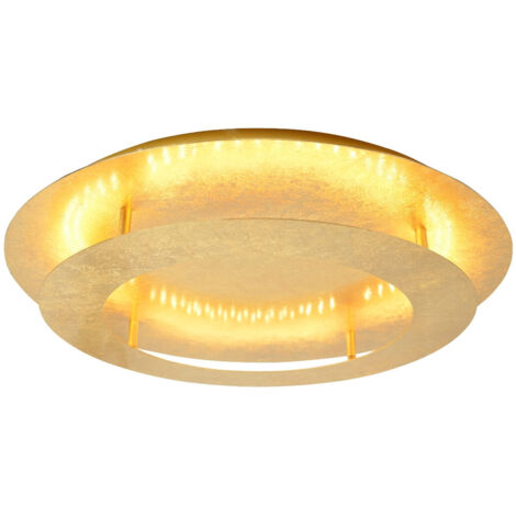Plafonnier LED Candellux Merle doré 50cm 24W 3000K (1/4)
