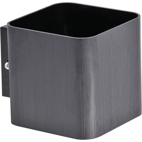 Applique murale Polux IZAR alu noir brossé 1xG9 10W (1/4)