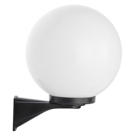 Applique extérieure boule 30 cm E27 noire IP43 SU-MA (1/4)
