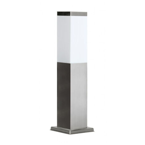 Borne ext. carrée 45cm E27 inox IP44 SU-MA SS802-450 (1/3)