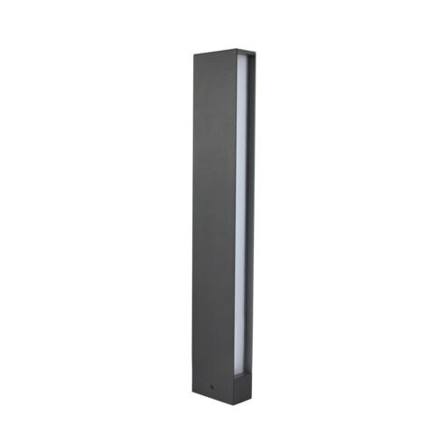 Lampadaire jardin 60cm 2x16W LED gris IP54 Linea SU-MA (1/5)