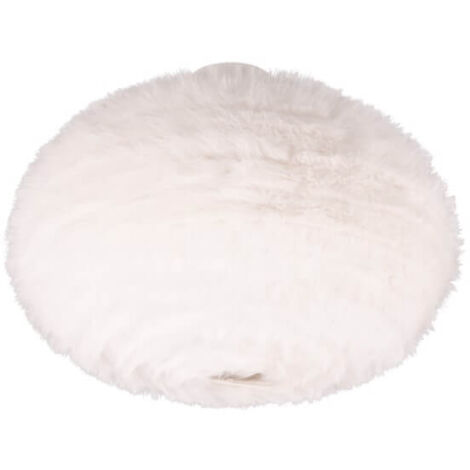 Plafonnier en tissu Furry crème Ø 50cm - R61582001 (1/2)