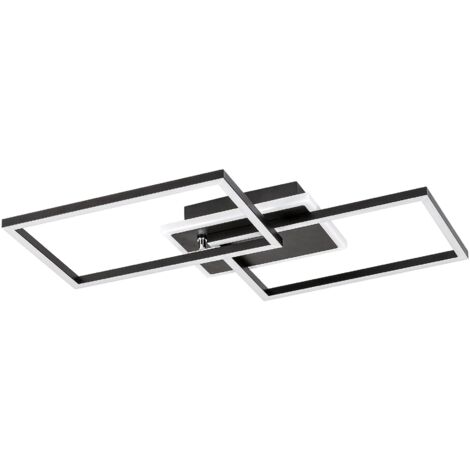 Plafonnier LED 40W noir mat 3000K Athelstan Rabalux (1/5)