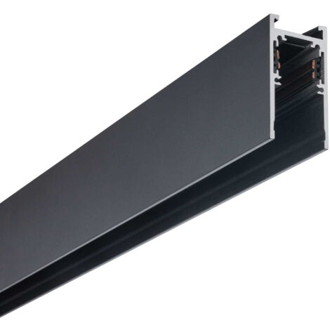 Rail magnétique en saillie noir 1 m Nowodvorski LVM