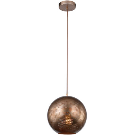 Suspension Candellux Sfinks 31-43276 bronze Ø25cm métal (1/2)