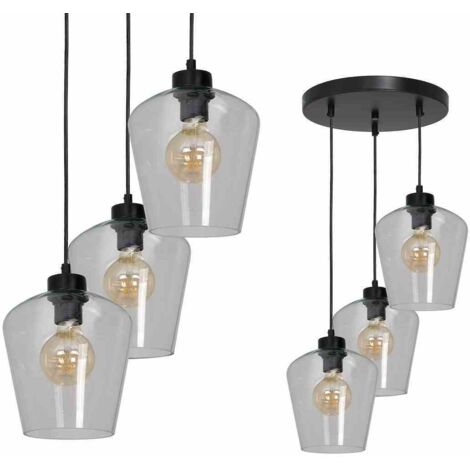 Suspension SANTIAGO CLEAR 3xE27 (1/5)