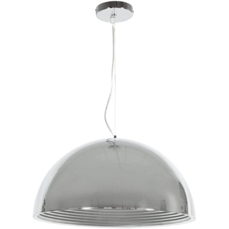 Suspension métal Candellux Dorada Ø30 chromée 1xE27 (1/2)
