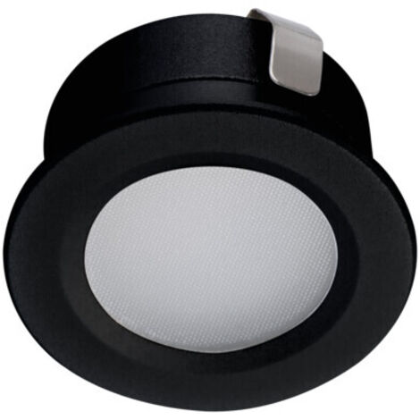 Spot LED Encastrable - IP65 - Aluminium Noir - 1W - 4000K - Ø30mm