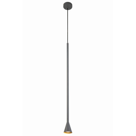 Suspension Candellux Tucson métal gris/noir GU10 Ø10cm (1/2)