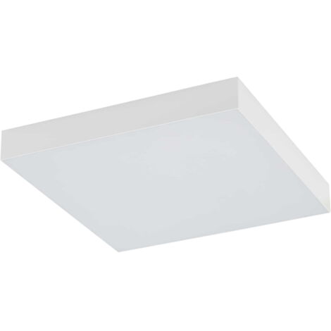 Plafonnier LED carré Nowodvorski LID 50W 30cm 3000K (1/2)
