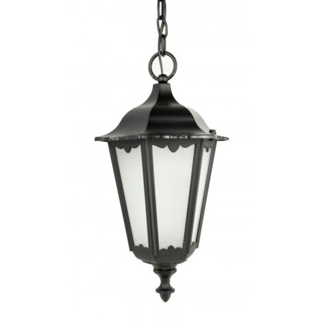 Suspension extérieure rétro SU-MA noire Ø24 IP43 E27 (1/5)