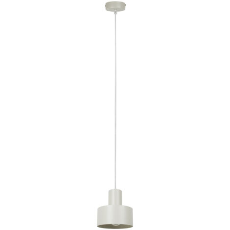 Suspension minimaliste gris-beige Ø15 E27 15W Sigma (1/3)