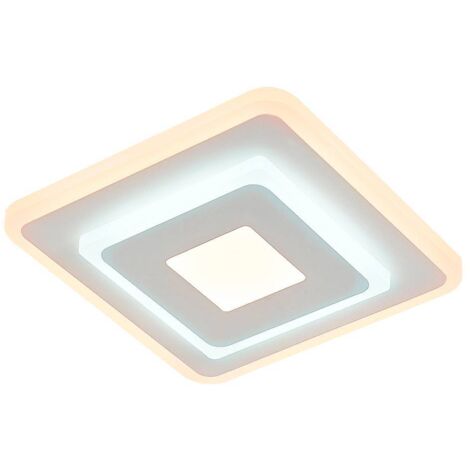 Plafonnier LED carré 20 cm 12W CCT Rabalux Taneli (1/5)