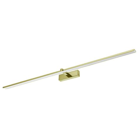 Applique miroir LED 24W 120 cm dorée 4200K Venus