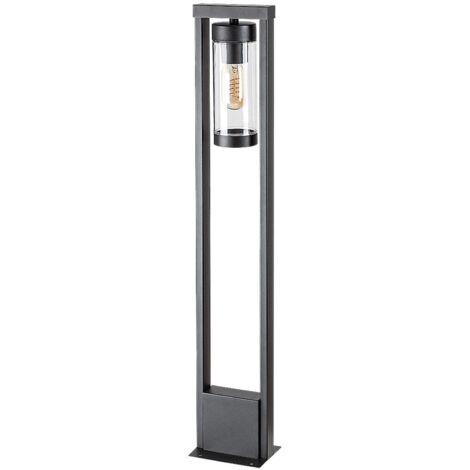 Borne extérieure moderne 80 cm E27 noir Kolta Rabalux (1/5)