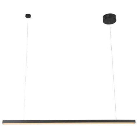 Suspension LED noire dimmable Trio 12W Maxlight P0310D (1/3)