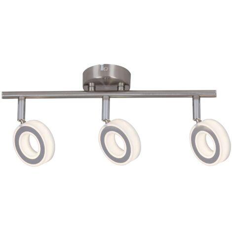 Rampe LED chromée 3 spots 13,5W 4000K Zora Rabalux 5941 (1/4)