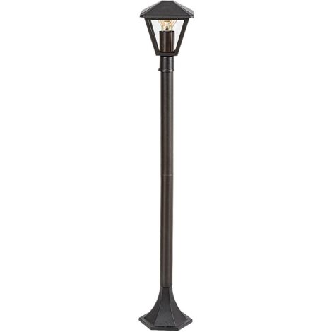 WeGenlocken Paravento Aluminium Schwarz E27 40W IP44 L: 16cm H: 102 cm Dimmable (1/4)