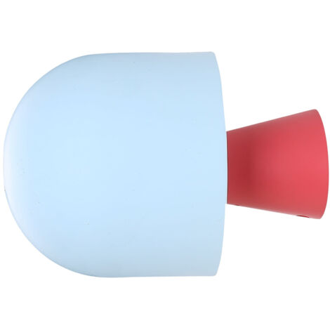 Applique murale Candellux VISBY métal rouge/blanc 1xG9 (1/2)