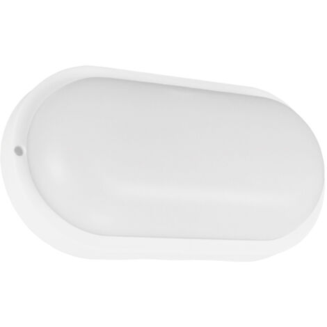 Plafonnier LED ovale IP54 7W 4100K blanc Struhm Talon (1/2)