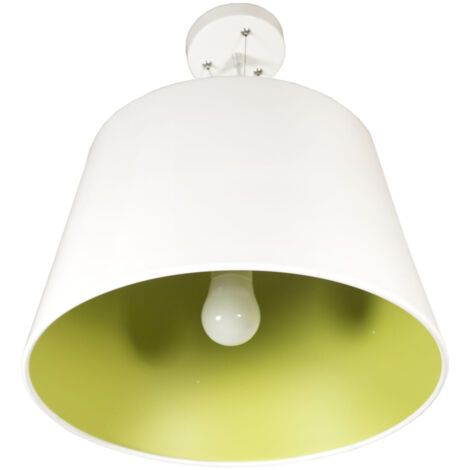 Candellux suspension ENYO Ø40 blanc métal E27 réglable (1/2)