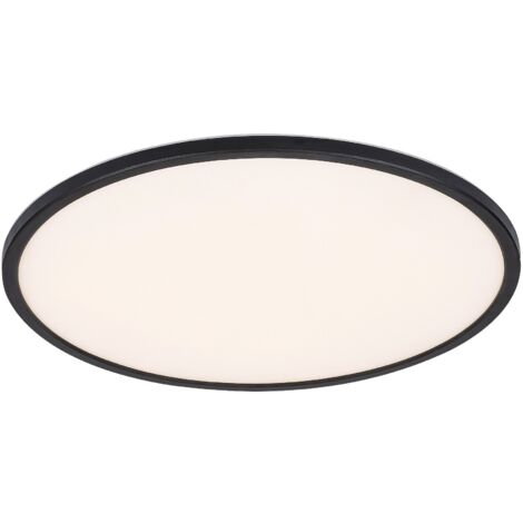 Plafonnier encastré LED 22W 42cm noir mat Rabalux Ezio (1/5)