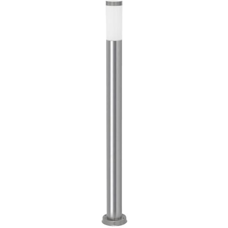 Borne extérieure moderne E27 inox satiné 110cm Rabalux (1/3)