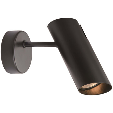 Applique murale Futuro métal noir GU10 Light Prestige (1/2)