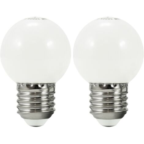 Polux Duo ampoules LED G45 36V E27 3000K blanc x2 IP20