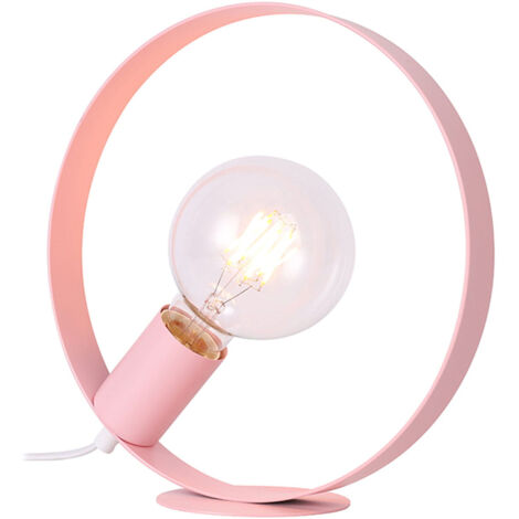 Lampe de table Candellux NEXO métal rose 1xE27 40W (1/2)