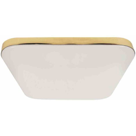 Plafonnier LED Milagro NEMO 33 cm or/blanc 17W 4000K