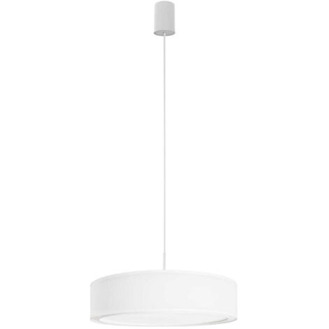 Suspension tissu Nowodvorski MIST blanche Ø50 3xE27 (1/2)