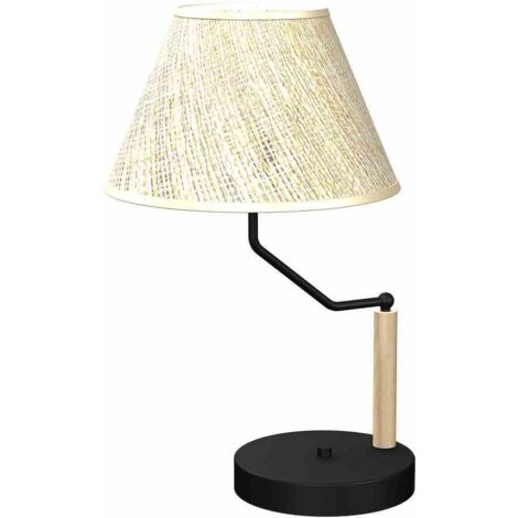 Lampe de table ETNA Noir 1xE27 (1/5)