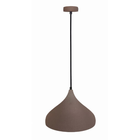 Suspension Candellux Viborg brun métal 1xE27 réglable (1/2)