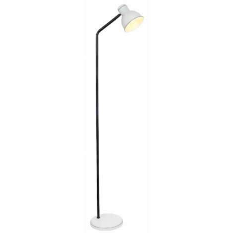 Lampadaire Candellux Zumba E27 40W blanc/noir 142 cm (1/4)