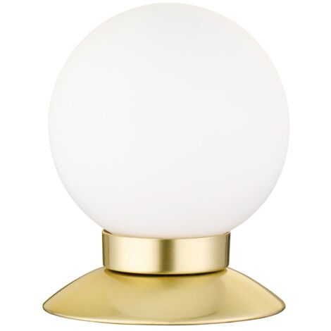 Lampe à Poser Princesse Or Sphère Verre Led Ø10 cm Trio Lighting (1/3)