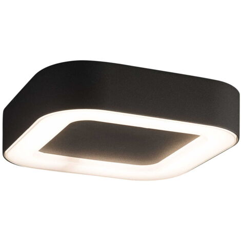 Plafonnier LED IP54 20cm Nowodvorski Puebla graphite (1/3)