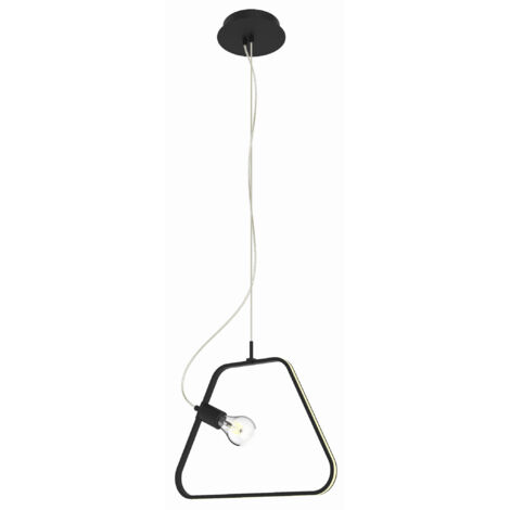 Suspension Candellux Ikaria LED 2x12W noire 4000K IP20 (1/4)