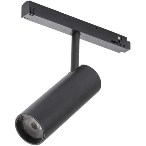 Spot rail magnétique noir 9W 4000K Nowodvorski LVM LED