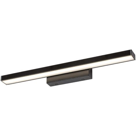 Applique miroir salle de bain LED noire John Rabalux (1/4)