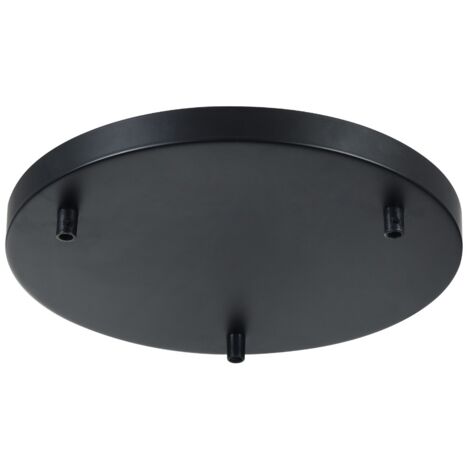Base de fixation ronde noire Ø30 cm Universal Maytoni