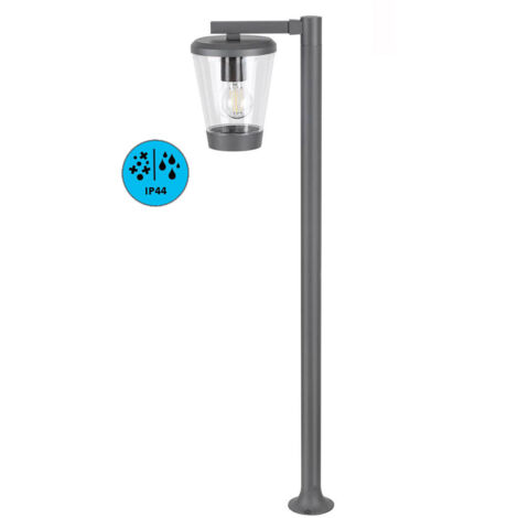 WeGenlockt Savano Aluminium Anthracite E27 40W IP44 L: 27cm H: 98cm Ø16cm Dimmable (1/5)