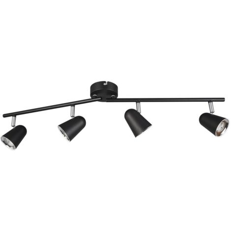 Spot Toulouse Noir 4 Spot Led L78 cm Trio Lighting (1/3)