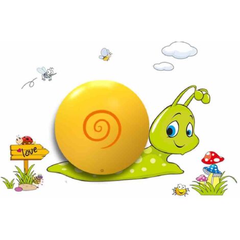 LAMPE ENFANT ESCARGOT 0,6W LED (1/3)