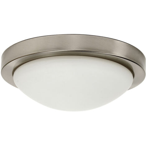 Plafonnier Candellux Roda chrome 32 cm IP44 2xE27 (1/2)