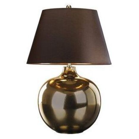 Elstead Ottoman - Lampe de table à 1 lumière, bronze, E27 (1/3)