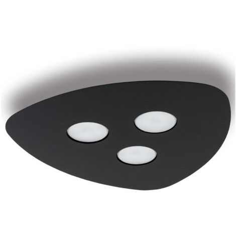 Plafonnier LED Nowodvorski Organic noir métal 8302 (1/3)